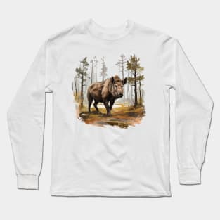 Wild Boar Long Sleeve T-Shirt